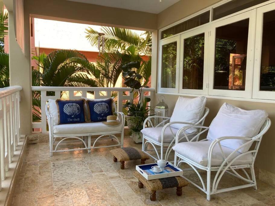 Beach Apartment, Pool View Dominican Bay Boca Chica Ngoại thất bức ảnh